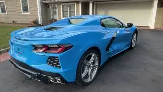 2022 CHEVROLET CORVETTE CONVERTIBLE RAPID BLUE RARE FIND FOR SALE WWW.HOLLYWOODMOTORSUSA.COM