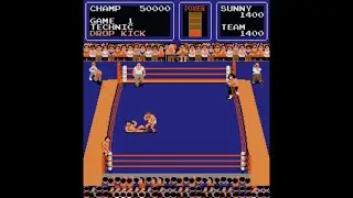 The Big Pro Wrestling! [Arcade Longplay] (1983) Technos Japan {Alternate set}.