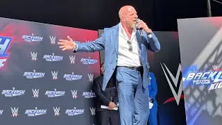 WWE Backlash France Kick Off with Paul Levesque Triple H - Lyon (03/05/2024)