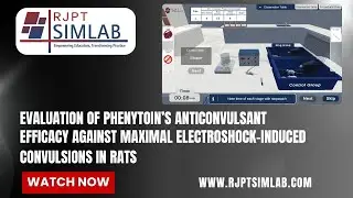 Study of Anticonvulsant Activity Using Electro-convulsiometer | RJPT Simlab | Pharmacology Software