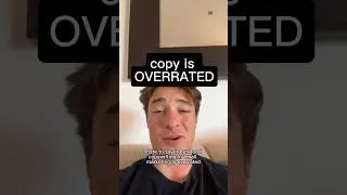 Good copy is OVERRATED 👎🤷&zwj;♂️