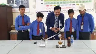Separation of mixture of Alcohol and Water by Distillation II Govt model high school chunian II