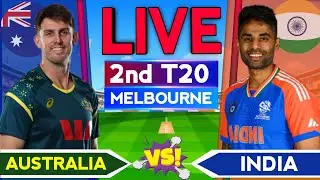 🔴LIVE - India vs Australia 2nd T20 Live Score & Commentary | Ind vs Aus 2nd T20 | Ind vs Aus Live