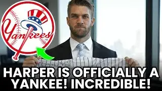 IT&rsquo;S OFFICIAL: BRYCE HARPER is a YANKEE &mdash; Philly stunned, the Bronx ignites | Yankees News