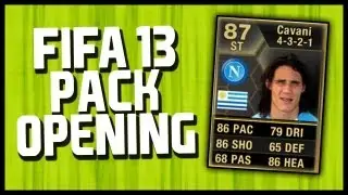 FIFA 13 PACK OPENING #6 - TOTW CAVANI?!
