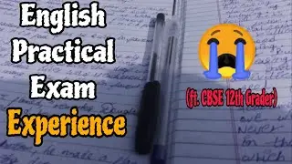 English Practical Exam EXPERIENCE...😭💥Class12th CBSE | Boards 2026 