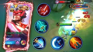 TOP 1 GLOBAL CLINT! FULL CRITICAL BUILD BE LIKE!🔥 CLINT GAMEPLAY! TOP GLOBAL CLINT 💀 MLBB