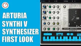 Arturia SYNTHI V Synthesizer (EMS Synthi AKS Emulation) First Look & Sound Demo