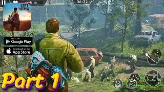 Left to Survive Gameplay Walkthrough Part 1 - I Battle the Zombie Horde! (iOS, Android)