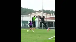 Devis V&aacute;squez, Başakşehir ma&ccedil;ına hazırlanıyor. #shorts