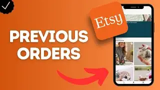 How to Find Your Previous Purchases in Etsy App (access your order history)