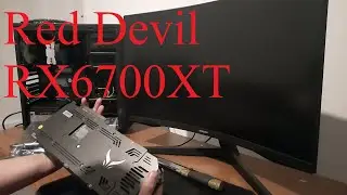 Видеокарта с Aliexpress за 20к │RX6700XT Red Devil │ Распаковка