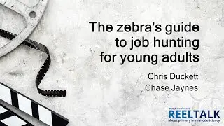 The zebra's guide to job hunting for young adults: 2024 PI Conference