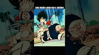 Goku enga&ntilde;a a Jackie Chun con el zanzōken #dragonball #dragonballsuper #goku #dbs #dbz