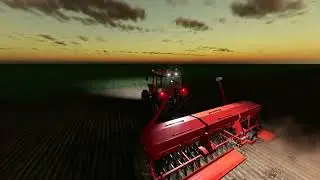 Карта Просторы - #3  FS19 Timelapse Культивируем Сеем Строим Косим