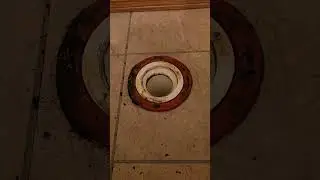 Simple fix to rusted toilet flange.