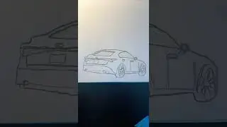 Lexus is500 drawing #cars #drawing #art #shorts