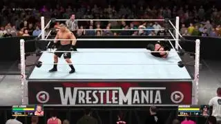 WWE 2K16 (PS4) UNDERTAKER VS BROCK LESNAR Gameplay