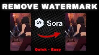 Delete Sora AI Watermark in Seconds