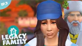 the sims 4, but it's a Father Winter disaster! 🎅🏻👶🏻 | Sims 4 Nightmare Legacy
