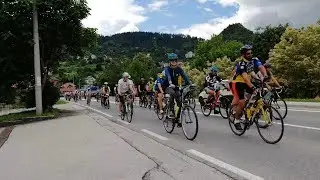 Group Bike Ride In My City 4K
