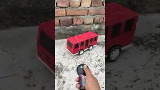 Unboxing remote control Super Bus Rc electric bus Testing review #Rc #bus #unboxing