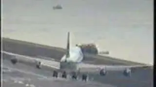 Airplanes flying sideways
