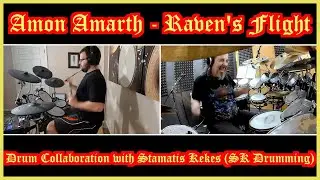 @AmonAmarthOfficial - Raven's Flight - Drum Collaboration w/@StamatisKekes #collab #collaboration
