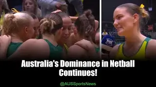 Diamonds Shine Again: Australia Defeats South Africa in Thrilling Netball Showdown