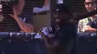 Calvin Johnson hits HR at Comerica Park
