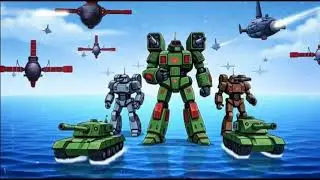 TANK CARTOON - TANK BATTLE - TANK WARRIOR - TANK ROBOT - TANK TOP - TANK ANIMATION - TANK PHASE 24.