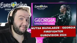 NUTSA IS BACK! REPRESENTING GEORGIA! 🇬🇪 Nutsa Buzaladze - Firefighter - Eurovision 2024 Reaction