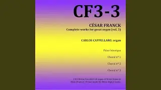 Trois pi&egrave;ces pour grand orgue, FWV 37: No. 3, Pi&egrave;ce h&eacute;ro&iuml;que (En si mineur)