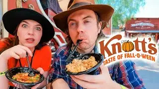 We ate TOO MUCH at Knott’s Taste of Fall-O-Ween