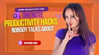 Лайфхаки по повышению производительности в OneNote, о которых никто не говорит.