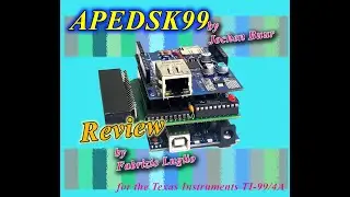 Review APEDSK99 - A disk drive emulator, 32k RAM expansion, FTP & NTP client x TI-99/4A TI99 floppy