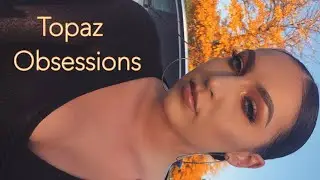 Huda Beauty Topaz Obsessions Fall Makeup Tutorial