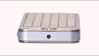 iPazzPort Air Mouse Bluetooth Mini Wireless Gold Keyboard for Apple TV Remote Control