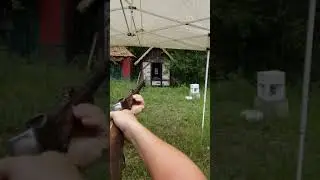 Firing a Martini-Henry rifle