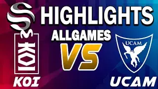 MOVISTAR KOI VS UCAM ALLGAMES HIGHLIGHTS - LEAGUE OF LEGENDS - SUPERLIGA VERANO - PLAYOFFS