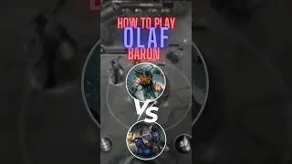 Wild Rift Mobile Olaf Baron Lane vs Yasuo