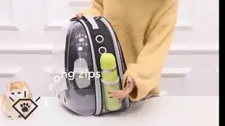 Transparent Cat carrier bag