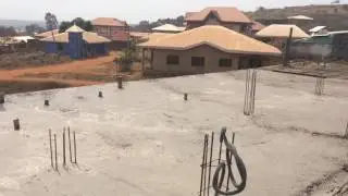Foumban, Wamso erste Hilfe Station, Baustelle 2017 -21