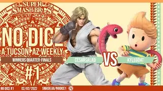 No Dice #1 Winners Quarters - CeaserSalad (Ken) Vs. KyleGoat (Lucas) - SSBU Tournament