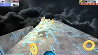 Skyball Infinite: 3D Infinite racing game on Android