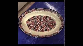 My Polish Pottery Lifestyle: Perfect Purple Baker