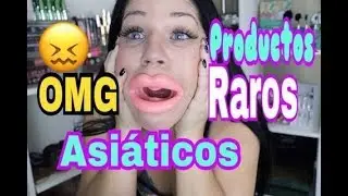 PROBANDO PRODUCTOS ASIATICOS Raros  ARTEFACTOS CAJA GRATIS RD/yanerismakeup