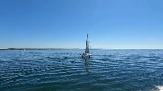 Boat trip from Saltholmen to Vr&aring;ng&ouml; in the Gothenburg archipelago 4k