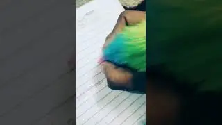 unicorn fur pen ll50 rs ll pari crafts ll ❤️❤️