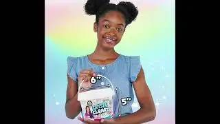 💖 The Ultimate Fluffy Scented Slime! | COMPOUND KINGS Crystal Clearz Slime Bucket 🛍️✨
